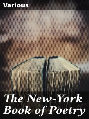 cover image of The New-York Book of Poetry